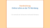 thumbnail of medium Online-Lehre an der TH Nürnberg